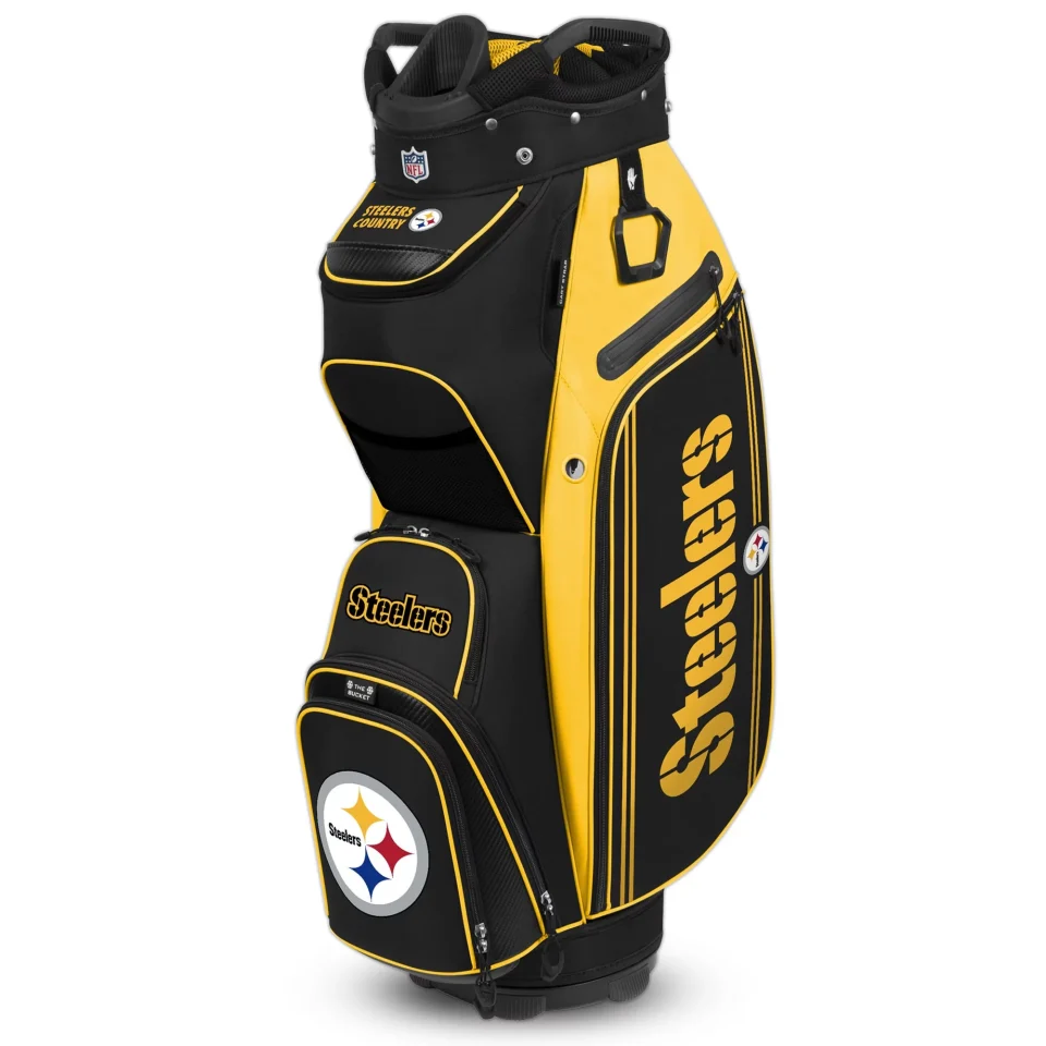 Non-Toxic Travel WinCraft Pittsburgh Steelers Bucket III Cooler Cart Golf Bag