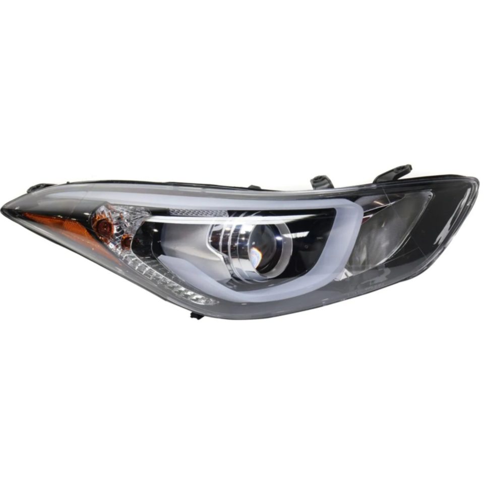 Clear Headlight For 2014-2016 Hyundai Elantra Passenger Side