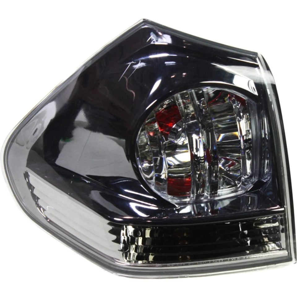 Matte Outer Taillight Taillamp Brake Light LH Left Driver Side for 04-09 RX350 RX330