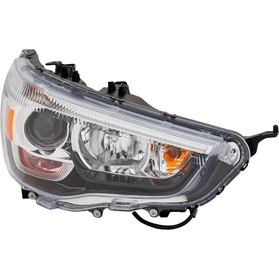 Thickened Headlight For 2011-2019 Mitsubishi Outlander Sport RVR Right w/ bulbs HID/Xenon