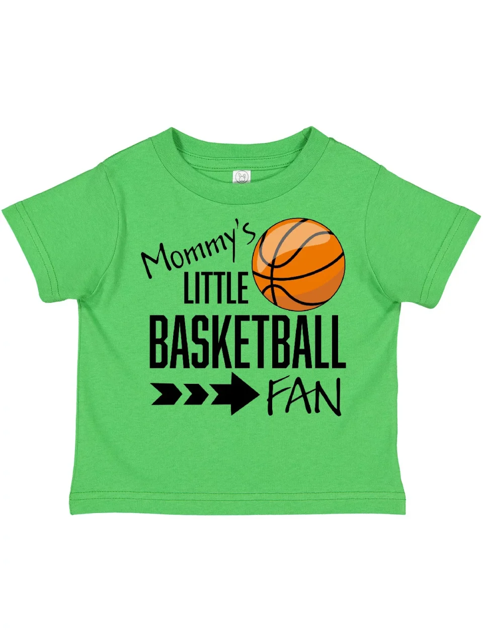 Clear Inktastic Mommy's Little Basketball Fan Boys or Girls Toddler T-Shirt