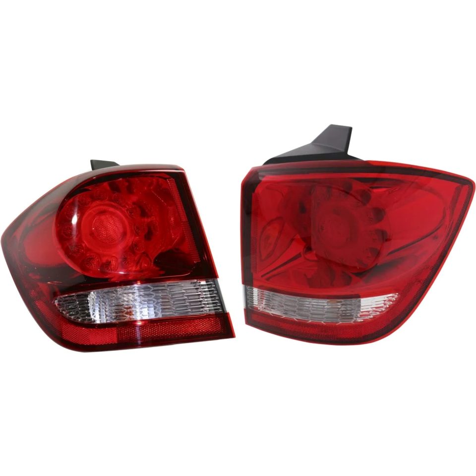 Supreme Multi-Purpose Tail Light For 2011-2019 Dodge Journey Set of 2 Driver Passenger Side Outer CAPA