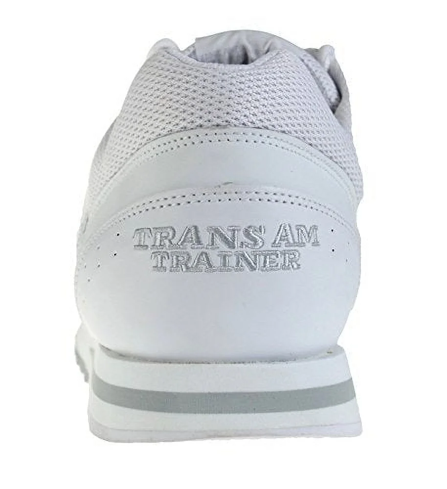 Bamboo Dining Etonic Mens Trans Am Trainer Athletic Shoes Sneakers - White/Wapor