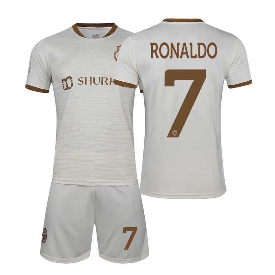 Prime Multi-Purpose Mens/Youths 2024 Al-NASSR FC Soccer Jersey #7 Ronaldo Fans Jerseys Football Team Shirts