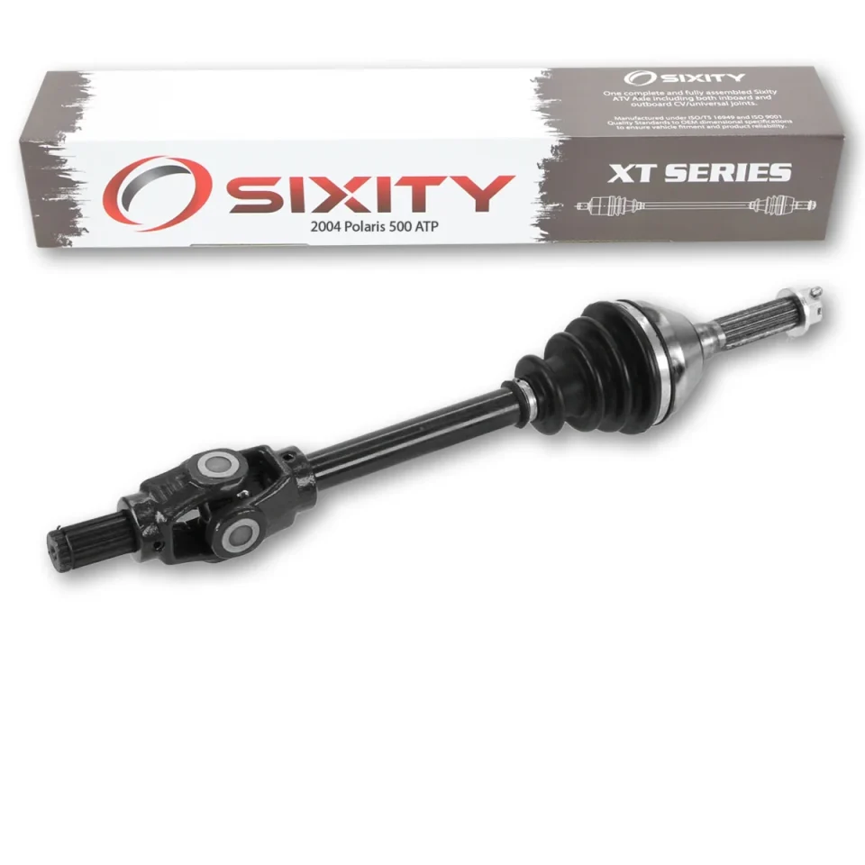 Ceramic Gift-Ready Sixity XT Front Right Axle compatible with Polaris ATP 500 2004 - A04JD50AA AB CA 4X4