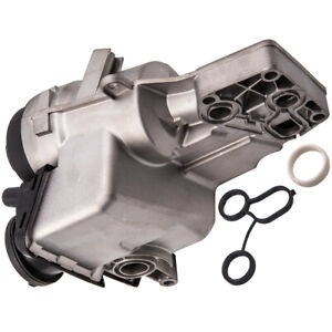Core Glass PCV Valve Oil Trap Oil Filter Housing for Volvo V50 V60 S40 S60 2.5L L5 2015