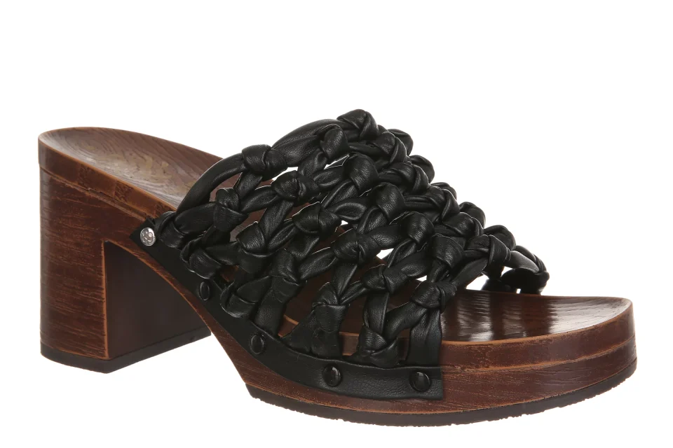 Cooking Sam & Libby Women's Carina Knotted Wooden Mule Sandal