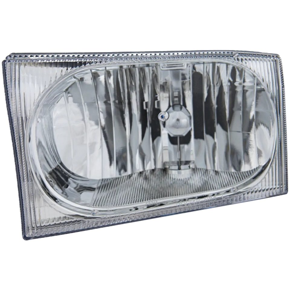 Clear Long-Lasting Headlight For 2002-2004 Ford F-250 Super Duty F-350 Super Duty Driver w/ bulb