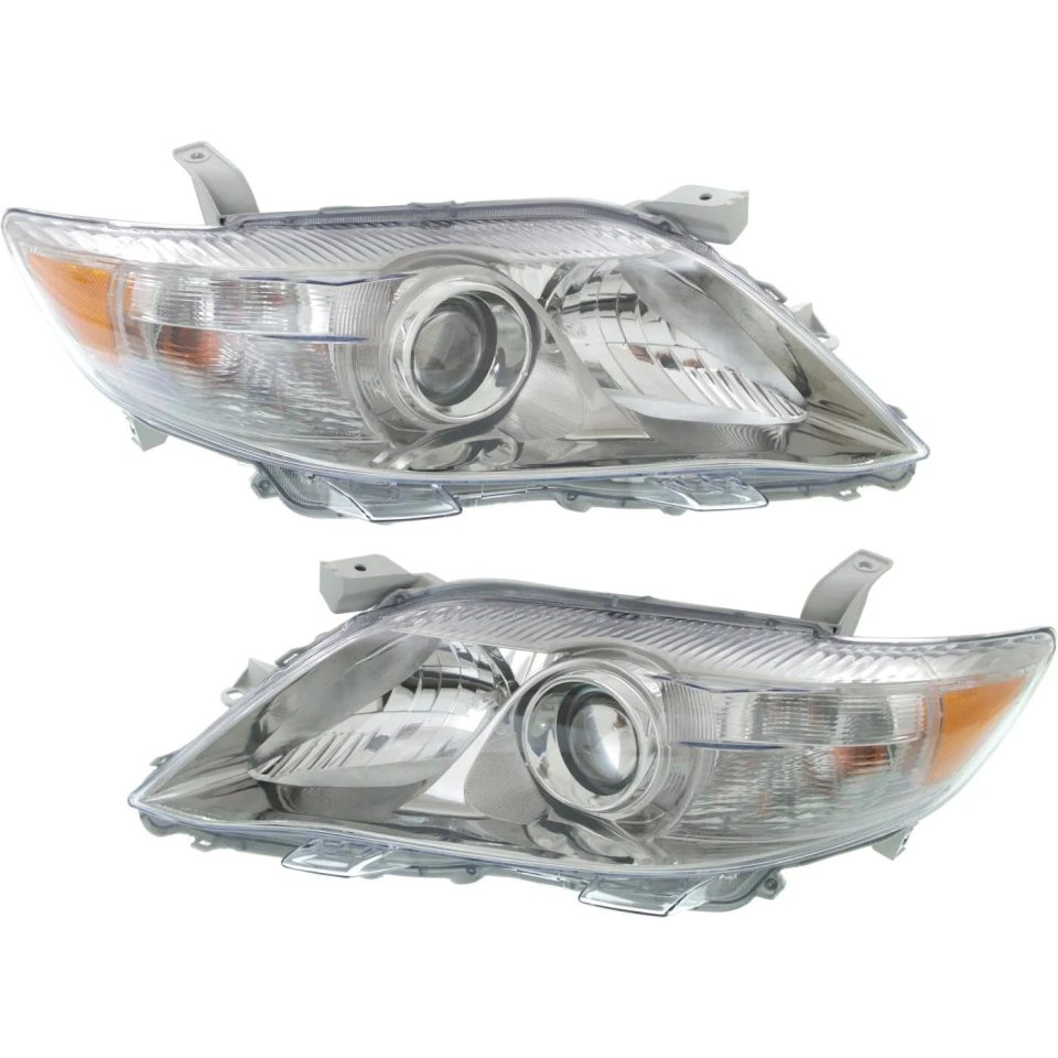 Leak-Proof For 2010-2011 Toyota Camry Headlights lamps light Replacement Left+Right 10-11