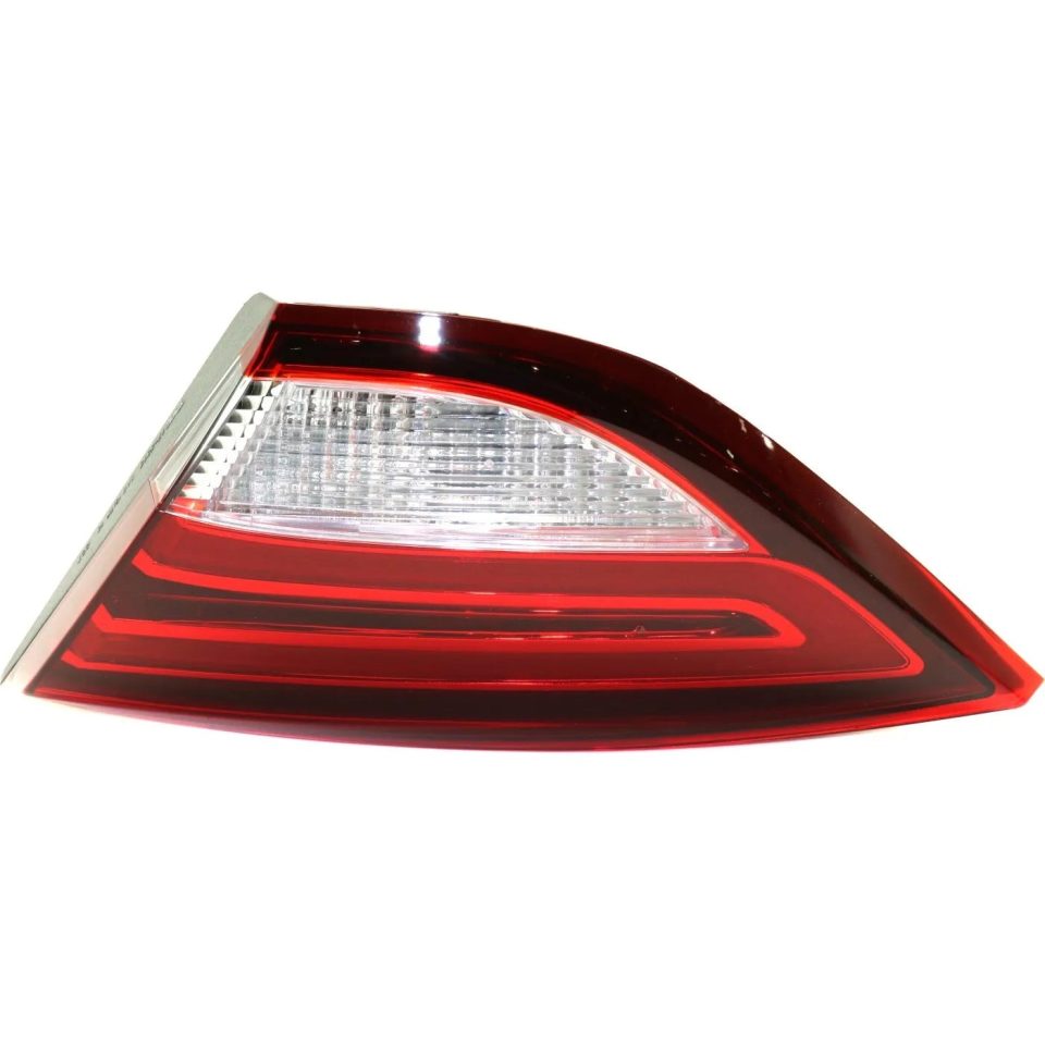 Dining Halogen Tail Light For 2015-2017 Chrysler 200 Right Inner Clear/Red Lens w/Bulbs