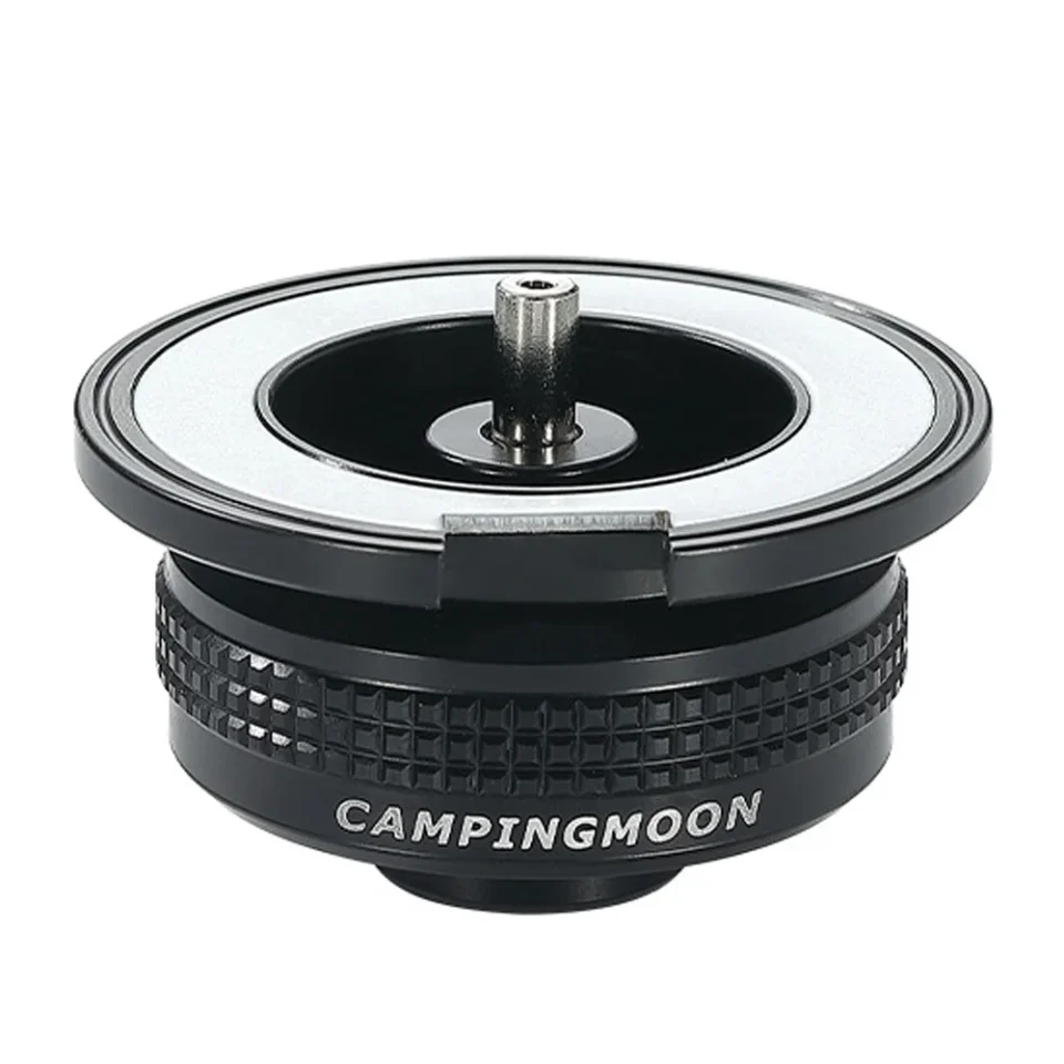 Silicone Office CAMPINGMOON Camping Picnic Accessory Alpine Flat Gastank Adapter Stoves Connector for Cartridge Furnace Easy Conversion for Gastank Efficiency